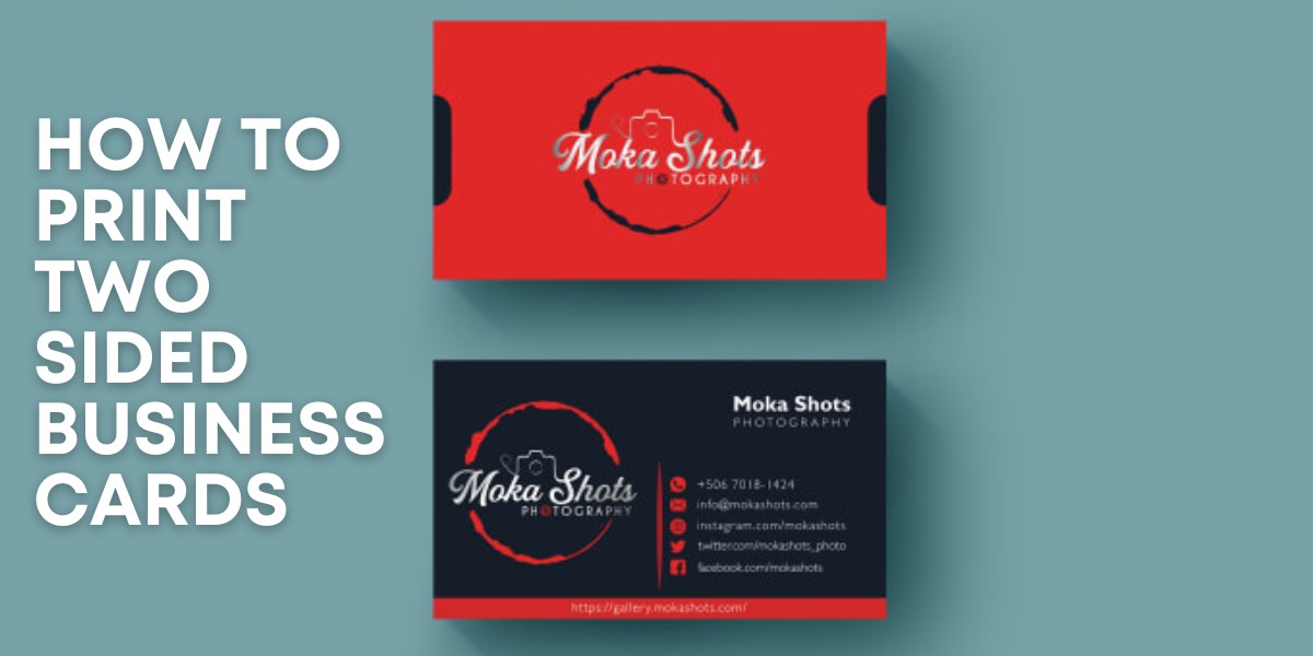 How To Print Two Sided Business Cards